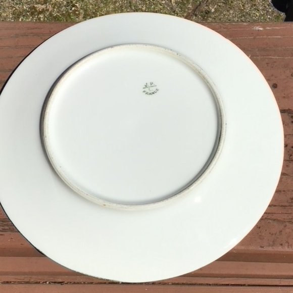 ๐ฝ๐ฝ Antique JP Limoges Porcelain Floral Plate ๐จโจ2 For$20 - Picture 3 of 6